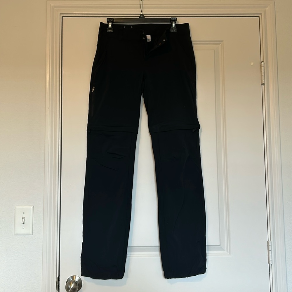Columbia utility pants, size 8 long, black